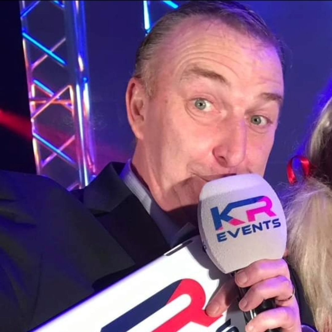 Adrian Kennedy MC/Presenter for Kevin Rowe Events