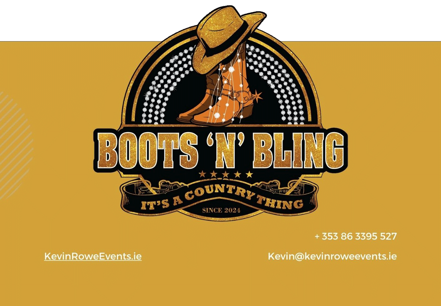 Boots and bling Boots and bling